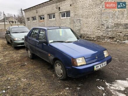 ЗАЗ 1103 Славута 2005 у Олевске на Automoto.ua Синій ЗАЗ 1103 Славута, об'ємом двигуна 1.2 л та пробігом 60 тис. км за 750 $, фото 1 на Automoto.ua