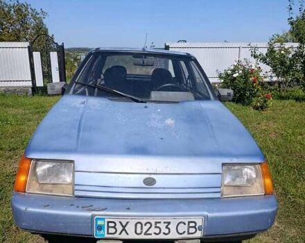 Синий ЗАЗ 1103 Славута, объемом двигателя 1.2 л и пробегом 214 тыс. км за 550 $, фото 1 на Automoto.ua