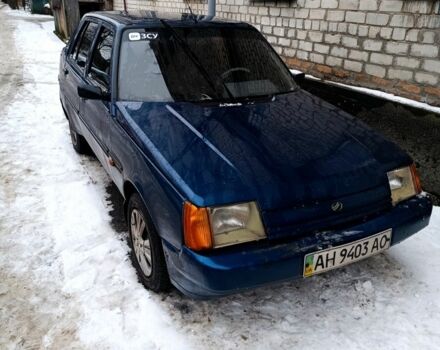 Синий ЗАЗ 1103 Славута, объемом двигателя 1 л и пробегом 107 тыс. км за 900 $, фото 1 на Automoto.ua