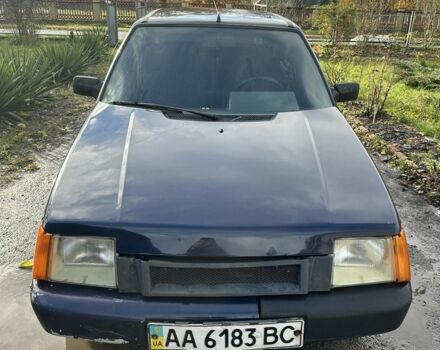 Синий ЗАЗ 1103 Славута, объемом двигателя 1.2 л и пробегом 165 тыс. км за 650 $, фото 1 на Automoto.ua