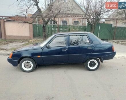 Синий ЗАЗ 1103 Славута, объемом двигателя 1.2 л и пробегом 106 тыс. км за 900 $, фото 1 на Automoto.ua