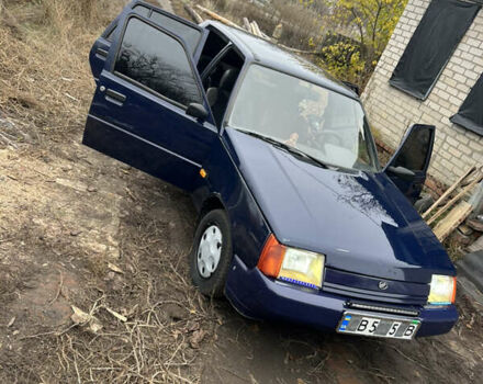 Синий ЗАЗ 1103 Славута, объемом двигателя 1.2 л и пробегом 80 тыс. км за 950 $, фото 1 на Automoto.ua