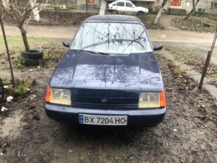 Синий ЗАЗ 1103 Славута, объемом двигателя 1.1 л и пробегом 145 тыс. км за 1100 $, фото 1 на Automoto.ua