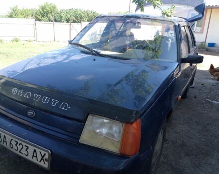 Синий ЗАЗ 1103 Славута, объемом двигателя 1.3 л и пробегом 150 тыс. км за 900 $, фото 1 на Automoto.ua