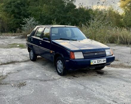 Синий ЗАЗ 1103 Славута, объемом двигателя 1.2 л и пробегом 206 тыс. км за 850 $, фото 1 на Automoto.ua
