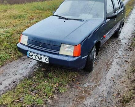 Синий ЗАЗ 1103 Славута, объемом двигателя 1.2 л и пробегом 53 тыс. км за 1600 $, фото 1 на Automoto.ua