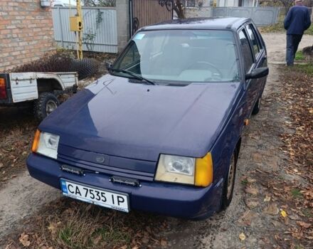 Синий ЗАЗ 1103 Славута, объемом двигателя 1.2 л и пробегом 190 тыс. км за 1100 $, фото 1 на Automoto.ua