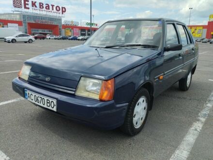 Синий ЗАЗ 1103 Славута, объемом двигателя 1.2 л и пробегом 116 тыс. км за 1650 $, фото 1 на Automoto.ua
