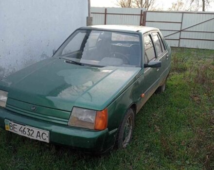 Зеленый ЗАЗ 1103 Славута, объемом двигателя 1.2 л и пробегом 1000 тыс. км за 309 $, фото 1 на Automoto.ua