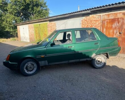 Зеленый ЗАЗ 1103 Славута, объемом двигателя 1.2 л и пробегом 150 тыс. км за 650 $, фото 1 на Automoto.ua