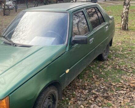 Зеленый ЗАЗ 1103 Славута, объемом двигателя 1.2 л и пробегом 777 тыс. км за 545 $, фото 4 на Automoto.ua