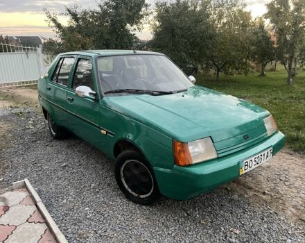 Зеленый ЗАЗ 1103 Славута, объемом двигателя 1.2 л и пробегом 163 тыс. км за 850 $, фото 1 на Automoto.ua