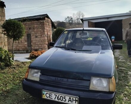 Зеленый ЗАЗ 1103 Славута, объемом двигателя 1.2 л и пробегом 100 тыс. км за 380 $, фото 1 на Automoto.ua