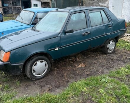 Зеленый ЗАЗ 1103 Славута, объемом двигателя 1.2 л и пробегом 126 тыс. км за 474 $, фото 2 на Automoto.ua