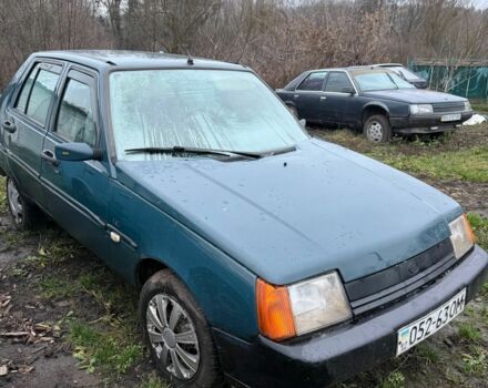 Зеленый ЗАЗ 1103 Славута, объемом двигателя 1.2 л и пробегом 126 тыс. км за 474 $, фото 3 на Automoto.ua