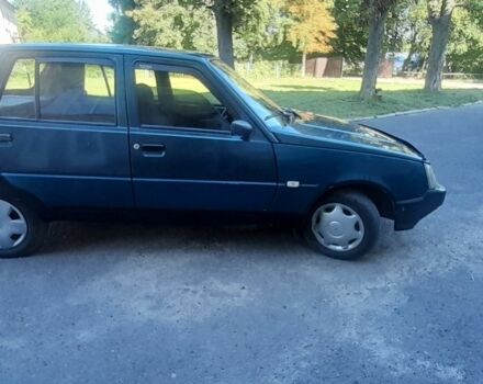 Зеленый ЗАЗ 1103 Славута, объемом двигателя 1.2 л и пробегом 20 тыс. км за 800 $, фото 2 на Automoto.ua