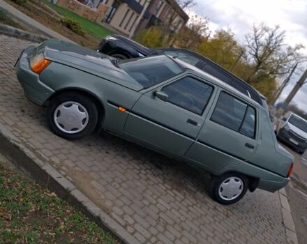 Зеленый ЗАЗ 1103 Славута, объемом двигателя 1.2 л и пробегом 54 тыс. км за 1550 $, фото 3 на Automoto.ua