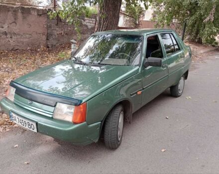 Зеленый ЗАЗ 1103 Славута, объемом двигателя 1.2 л и пробегом 115 тыс. км за 888 $, фото 1 на Automoto.ua