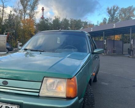 Зеленый ЗАЗ 1103 Славута, объемом двигателя 1.3 л и пробегом 240 тыс. км за 644 $, фото 4 на Automoto.ua