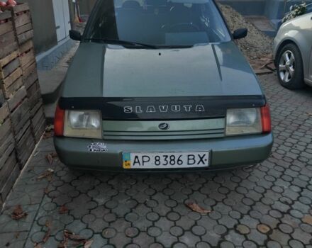 Зеленый ЗАЗ 1103 Славута, объемом двигателя 1.3 л и пробегом 122 тыс. км за 550 $, фото 1 на Automoto.ua