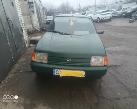 Зеленый ЗАЗ 1103 Славута, объемом двигателя 1 л и пробегом 150 тыс. км за 841 $, фото 4 на Automoto.ua