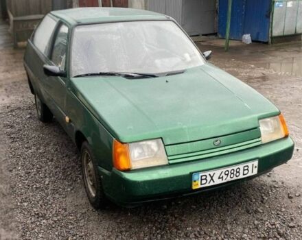 Зеленый ЗАЗ 1103 Славута, объемом двигателя 1.2 л и пробегом 250 тыс. км за 800 $, фото 1 на Automoto.ua