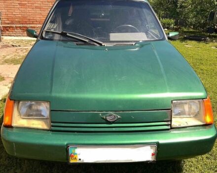 Зеленый ЗАЗ 1103 Славута, объемом двигателя 1 л и пробегом 120 тыс. км за 800 $, фото 1 на Automoto.ua