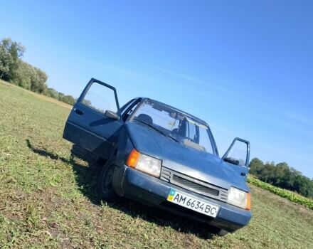 Зеленый ЗАЗ 1103 Славута, объемом двигателя 0 л и пробегом 100 тыс. км за 719 $, фото 1 на Automoto.ua