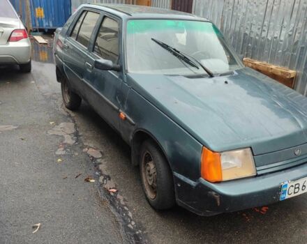 Зеленый ЗАЗ 1103 Славута, объемом двигателя 1.2 л и пробегом 150 тыс. км за 667 $, фото 1 на Automoto.ua