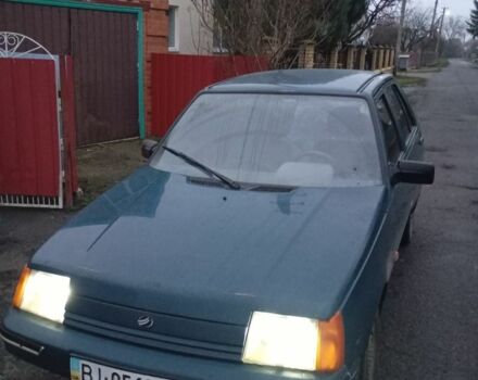 Зеленый ЗАЗ 1103 Славута, объемом двигателя 1 л и пробегом 150 тыс. км за 900 $, фото 1 на Automoto.ua