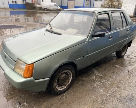 Зеленый ЗАЗ 1103 Славута, объемом двигателя 1.2 л и пробегом 150 тыс. км за 592 $, фото 1 на Automoto.ua