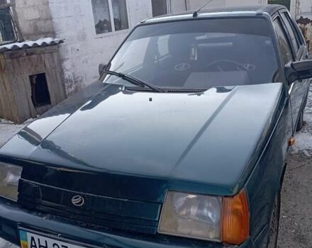 Зеленый ЗАЗ 1103 Славута, объемом двигателя 1.2 л и пробегом 200 тыс. км за 695 $, фото 1 на Automoto.ua
