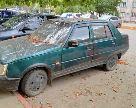 Зеленый ЗАЗ 1103 Славута, объемом двигателя 1 л и пробегом 150 тыс. км за 357 $, фото 1 на Automoto.ua