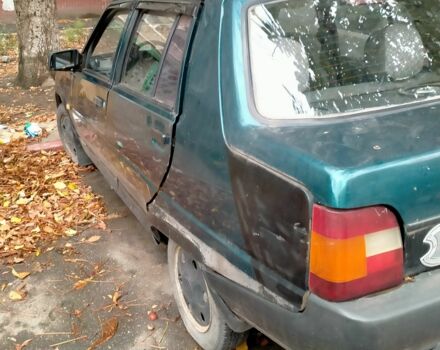 Зеленый ЗАЗ 1103 Славута, объемом двигателя 1 л и пробегом 150 тыс. км за 357 $, фото 4 на Automoto.ua