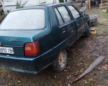 Зеленый ЗАЗ 1103 Славута, объемом двигателя 1.2 л и пробегом 100 тыс. км за 387 $, фото 2 на Automoto.ua