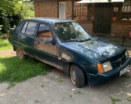Зеленый ЗАЗ 1103 Славута, объемом двигателя 1.2 л и пробегом 150 тыс. км за 300 $, фото 1 на Automoto.ua