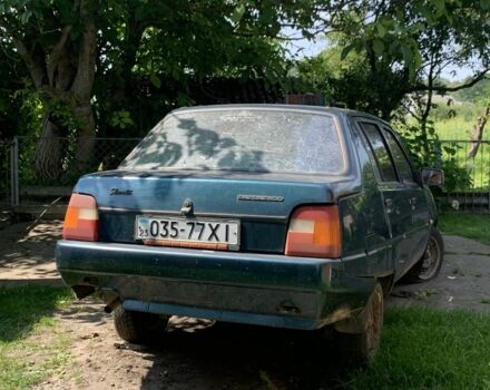 Зеленый ЗАЗ 1103 Славута, объемом двигателя 1.2 л и пробегом 150 тыс. км за 300 $, фото 2 на Automoto.ua