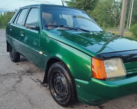 Зеленый ЗАЗ 1103 Славута, объемом двигателя 1.2 л и пробегом 171 тыс. км за 1000 $, фото 4 на Automoto.ua