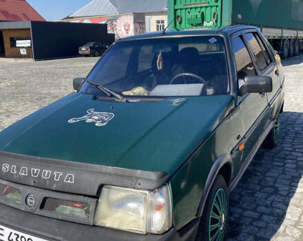 Зеленый ЗАЗ 1103 Славута, объемом двигателя 1.3 л и пробегом 149 тыс. км за 900 $, фото 2 на Automoto.ua