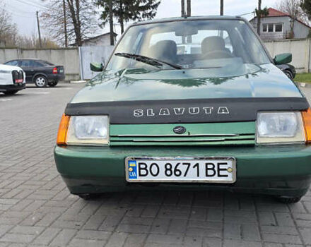 Зеленый ЗАЗ 1103 Славута, объемом двигателя 1.2 л и пробегом 122 тыс. км за 1100 $, фото 5 на Automoto.ua