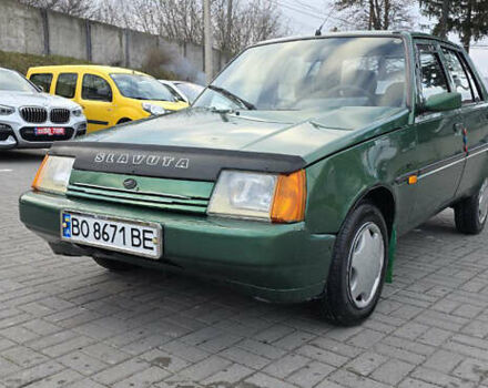 Зеленый ЗАЗ 1103 Славута, объемом двигателя 1.2 л и пробегом 122 тыс. км за 1100 $, фото 4 на Automoto.ua