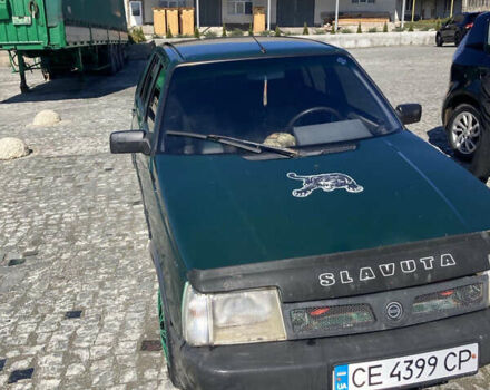 Зеленый ЗАЗ 1103 Славута, объемом двигателя 1.3 л и пробегом 149 тыс. км за 900 $, фото 3 на Automoto.ua