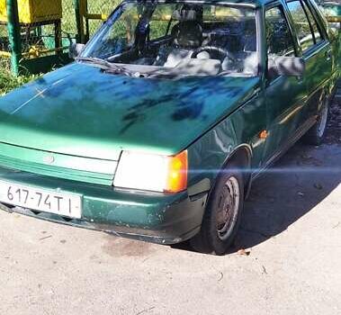 Зеленый ЗАЗ 1103 Славута, объемом двигателя 1.2 л и пробегом 100 тыс. км за 800 $, фото 10 на Automoto.ua