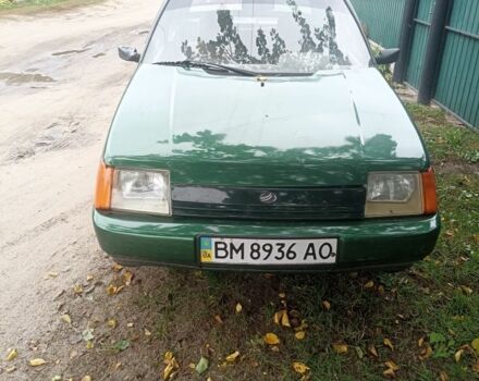 Зеленый ЗАЗ 1103 Славута, объемом двигателя 1.2 л и пробегом 130 тыс. км за 900 $, фото 3 на Automoto.ua