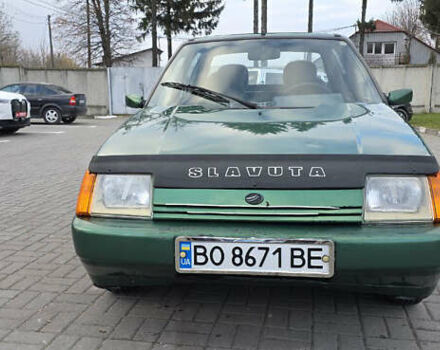 Зеленый ЗАЗ 1103 Славута, объемом двигателя 1.2 л и пробегом 122 тыс. км за 1100 $, фото 6 на Automoto.ua