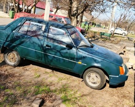 Зеленый ЗАЗ 1103 Славута, объемом двигателя 1.2 л и пробегом 202 тыс. км за 709 $, фото 6 на Automoto.ua