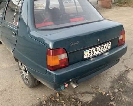 Зеленый ЗАЗ 1103 Славута, объемом двигателя 1.2 л и пробегом 72 тыс. км за 1300 $, фото 2 на Automoto.ua