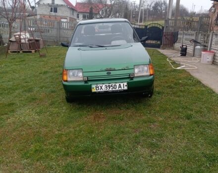 Зеленый ЗАЗ 1103 Славута, объемом двигателя 1.2 л и пробегом 110 тыс. км за 948 $, фото 1 на Automoto.ua