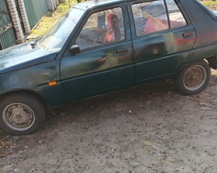 Зеленый ЗАЗ 1103 Славута, объемом двигателя 1.2 л и пробегом 202 тыс. км за 709 $, фото 3 на Automoto.ua