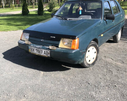 Зеленый ЗАЗ 1103 Славута, объемом двигателя 1.2 л и пробегом 143 тыс. км за 1000 $, фото 1 на Automoto.ua